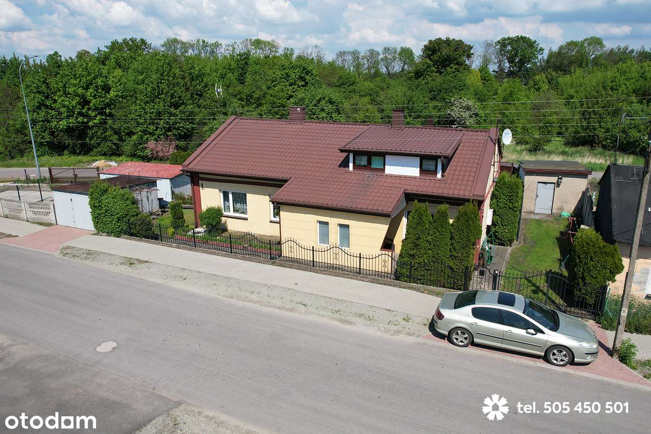 Dom 80 m2, działką 270 m2 oraz garażem w spokojnej okolicy
