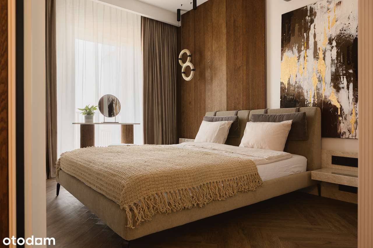 Luksusowy minimalizm z widokiem na rzekę | 2 pokoje | Taras 10 m²-1