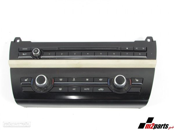 Painel frontal c/ Rádio e AC Seminovo/ Original BMW 5 (F10)/BMW 5 Touring (F11)/... - 1