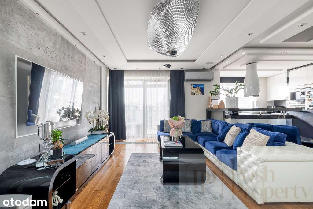 Luksusowy Penthouse 150m2 Wiślane Tarasy - Pełny obrazek: 4/20