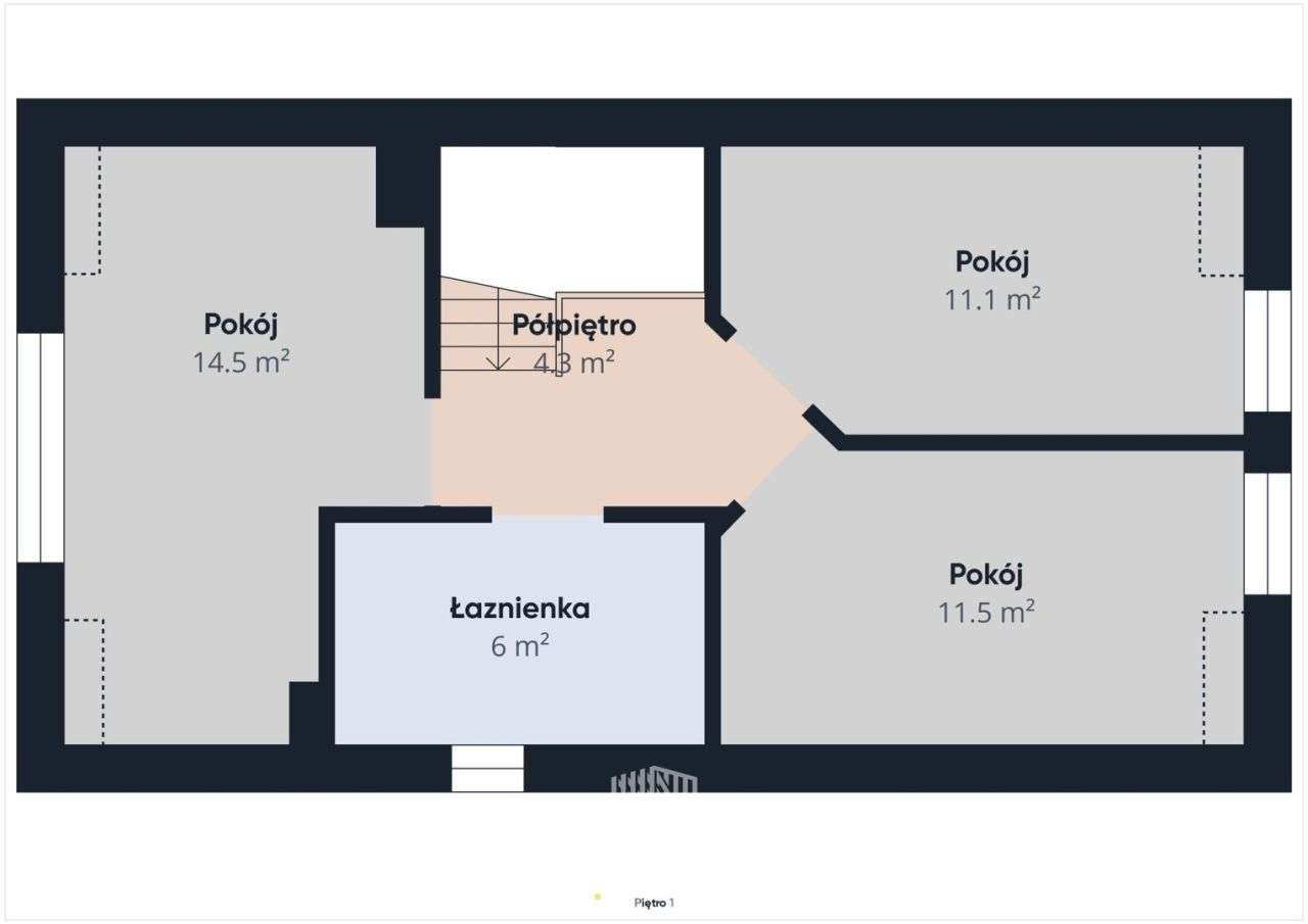 Gotowe domy*98m2*funkcjonalny układ - Pełny obrazek: 4/9