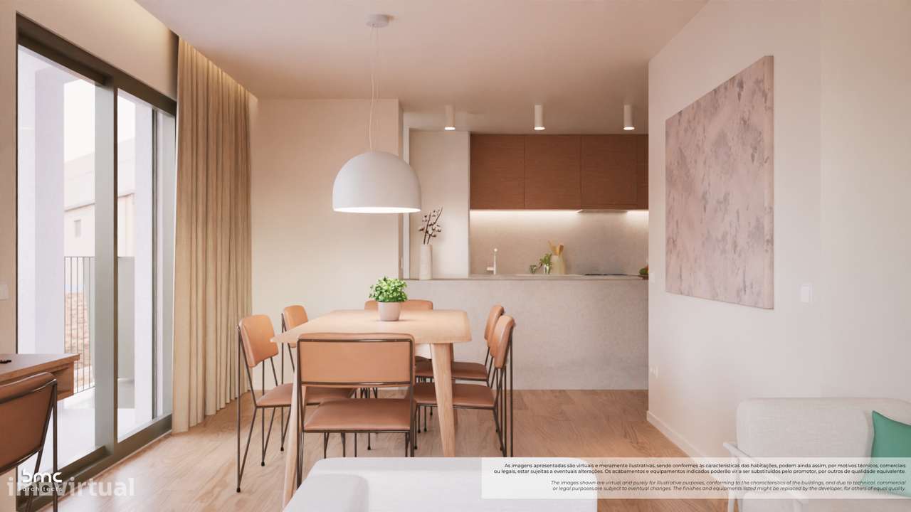 Apart.T2 c/Terraços (8.4m2 + 11.5m2) | Bela Vista Tower (Matosinhos) - Grande imagem: 4/21