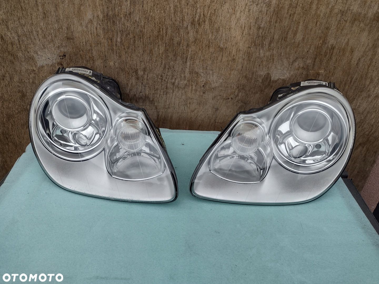 lampy cayenne 7L bi xenon komplet eu całe - 1