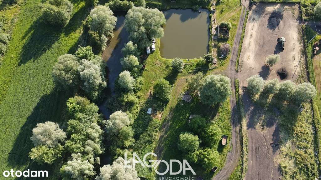 Hala 1152 m2, wiata 1260 m2 plus Dom - Deszczno-5