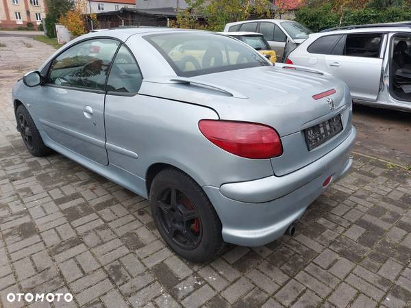 Peugeot 206 cc cabrio 2002r. 1,6 benzyna na części - 2