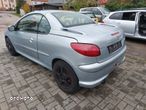 Peugeot 206 cc cabrio 2002r. 1,6 benzyna na części - 2