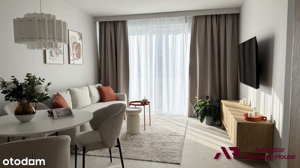 Wykończone pod klucz z balkonem