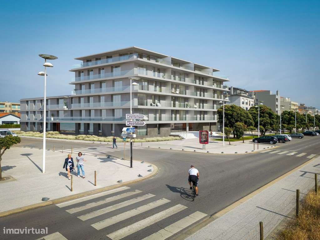 T2 em Empreendimento de Luxo à Beira Mar em Vila do Conde - Grande imagem: 1/30