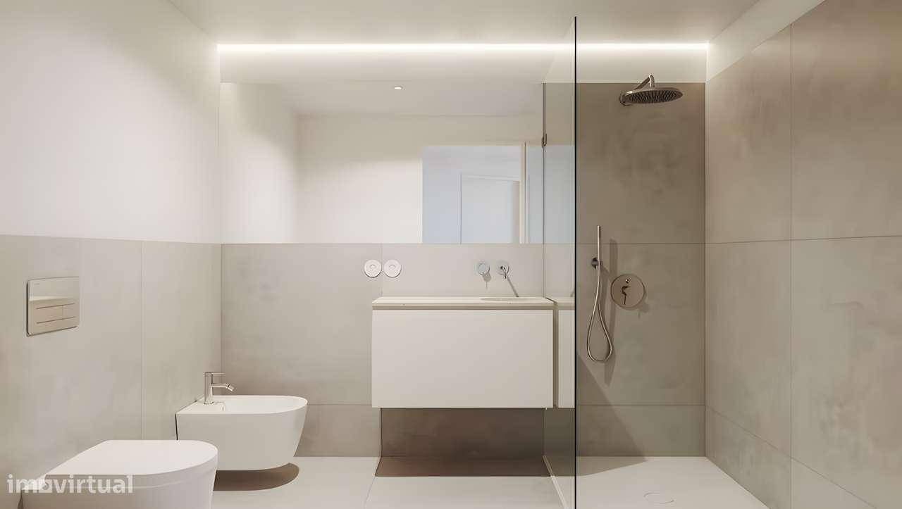 Apartamento T3 NOVO com varanda de 14 m2 e lugar de garagem-12