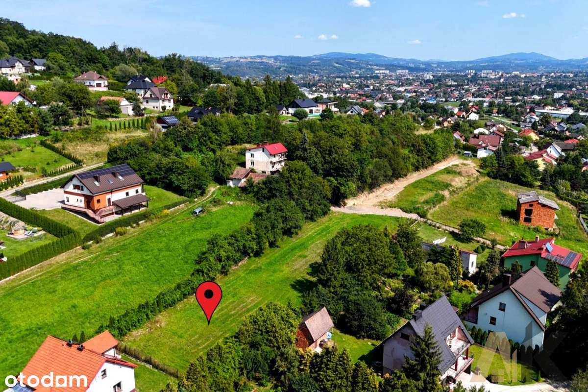 Działka budowlana 8 arów - Biczyce Dolne - Pełny obrazek: 4/20