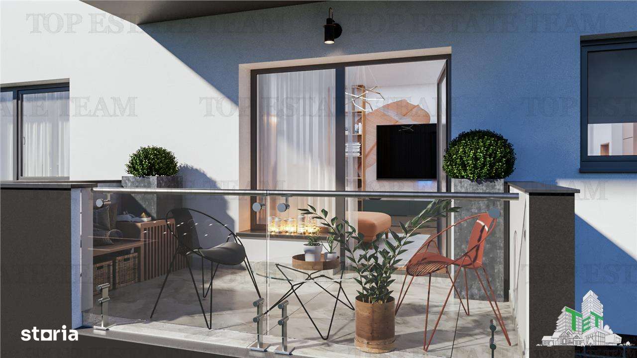 Apartament 3 camere intr-un bloc nou, modern, 71mp utili + balcon, la