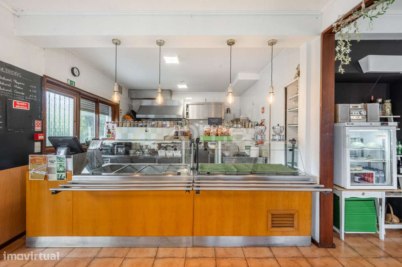 Trespasse de Restaurante Vegetariano com Jardim – Centro da Maia-10
