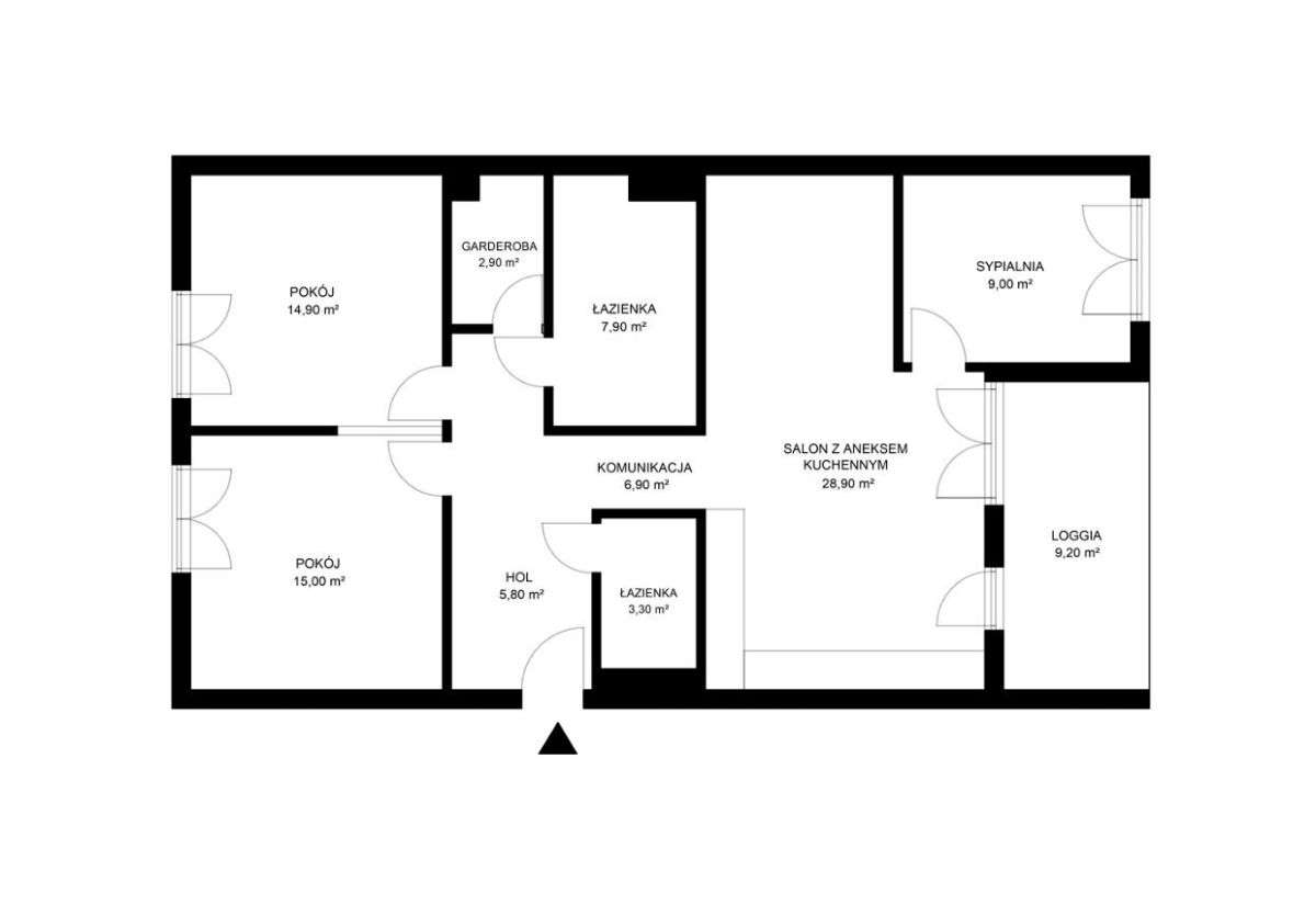 Rodzinne 4 pokoje 94 m² + garaż, blisko Arkadii-18