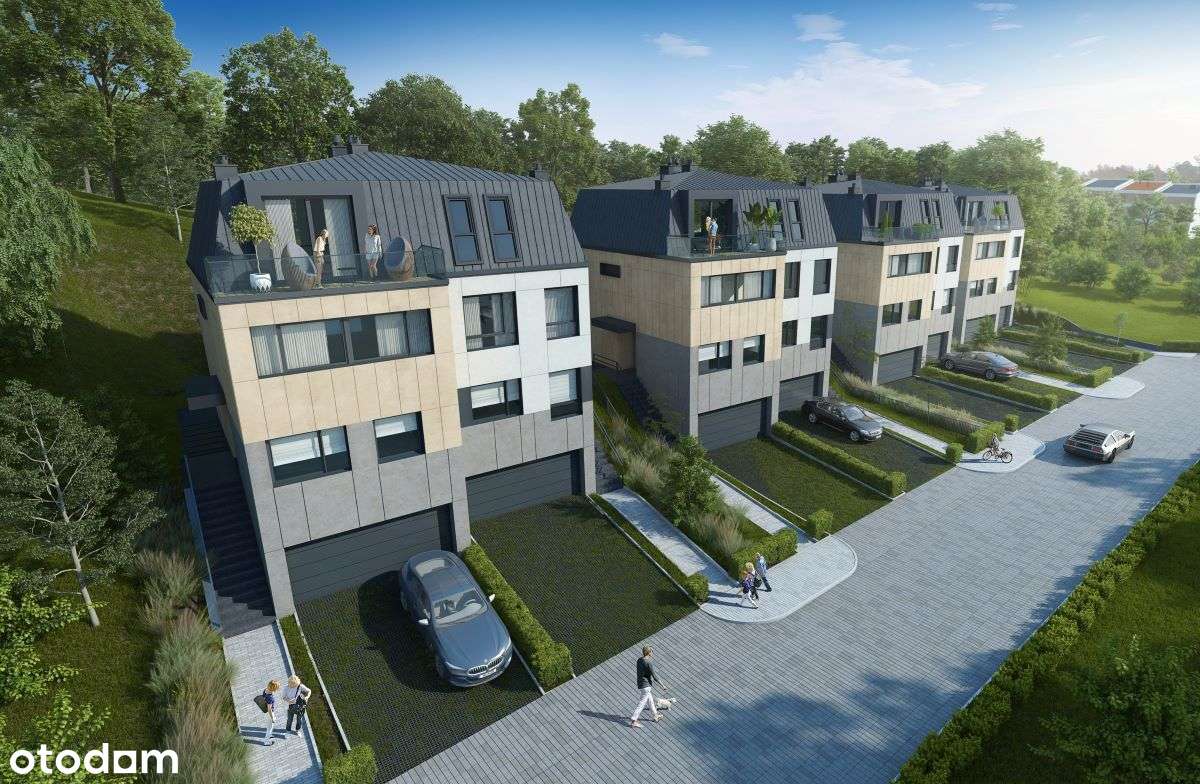 Działka z PnB + gotowy projekt 8 domów w zabudowie bliźniaczej-3