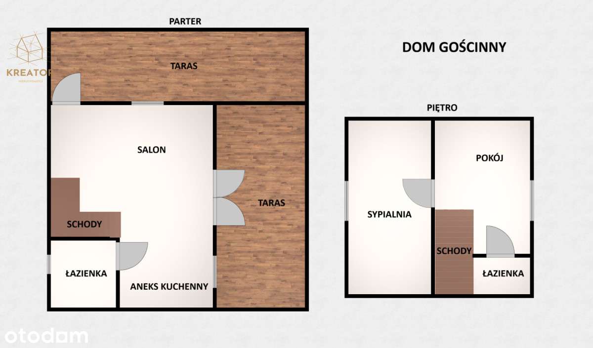 Sielski Dom/ Okiennice/Dom Gościnny/2 Garaże/Las-19