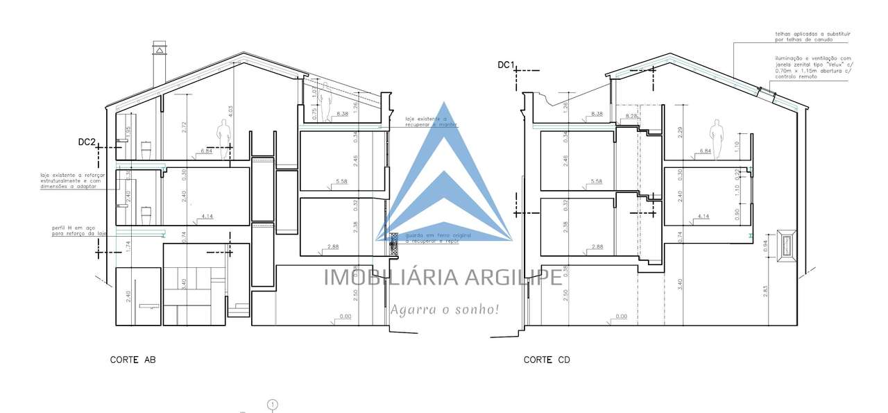 Moradia T4 no Centro Histórico de Constância | Vista rio-31