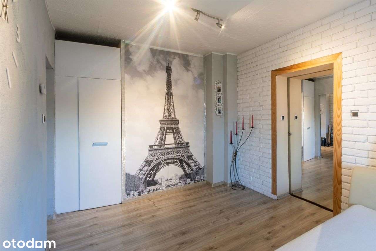 Mieszkanie 62m, 3 pokoje z kominkiem, piwnicą.-3