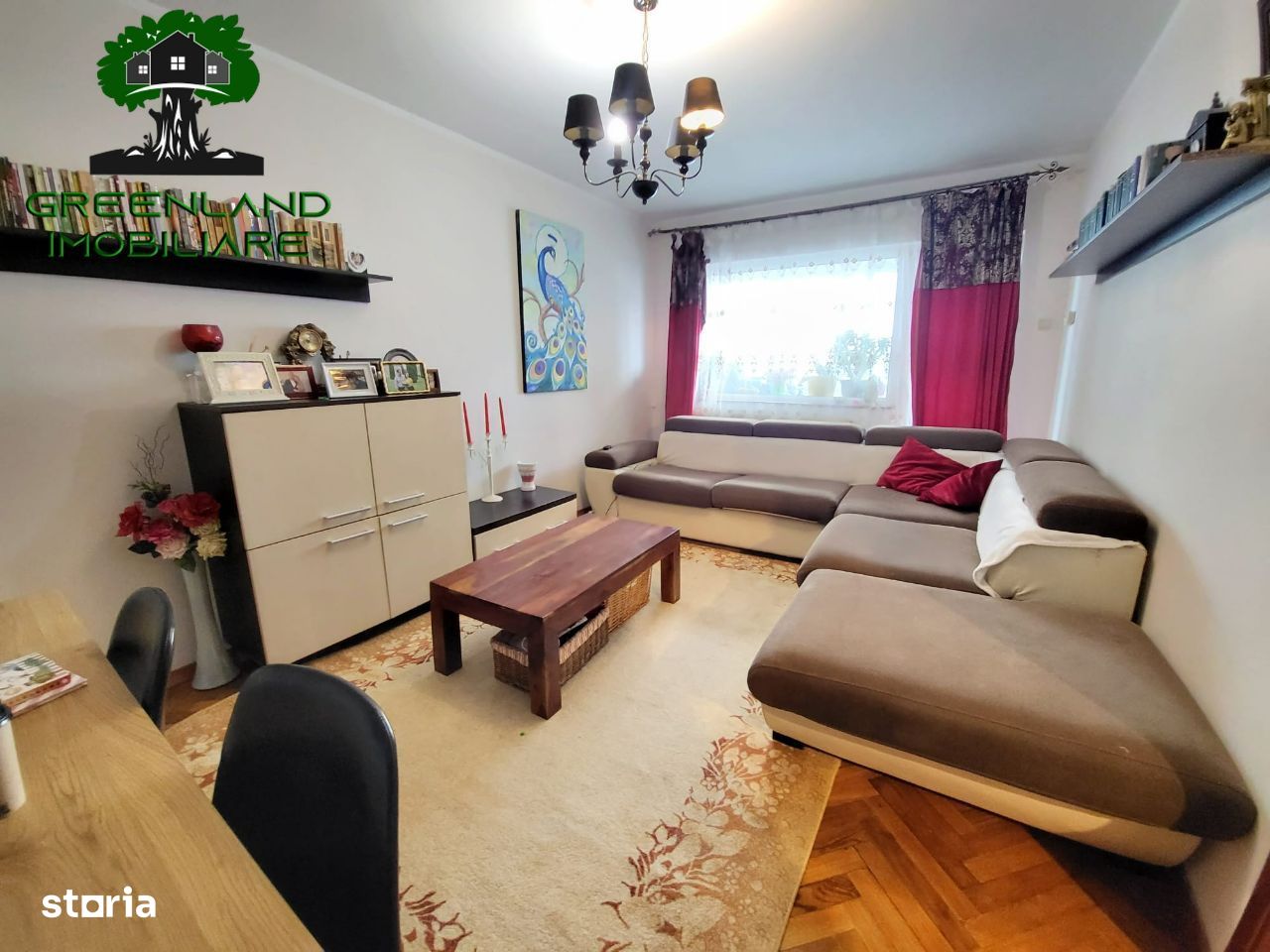 Apartament 3 camere, 72 mp, DECOMANDAT, mobilat, fara risc, Podu Ros