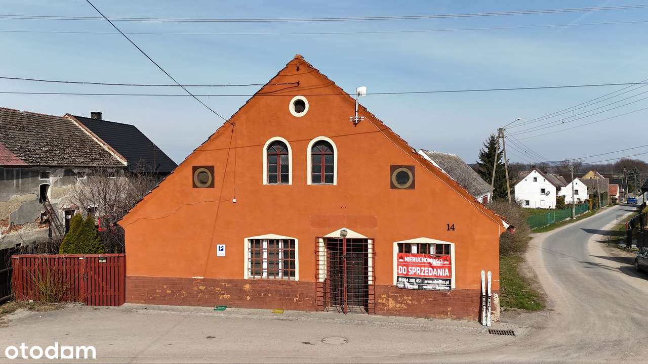 IDom 110 m²+lokal 90 m²| Idealny pod biznes i zamieszkanie | Dębowiec