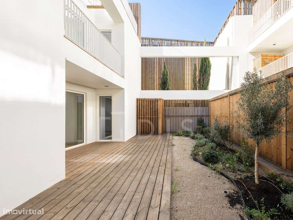Apartamento T3 com jardins em condomínio com piscina, em Belém, Lisboa - Grande imagem: 5/30