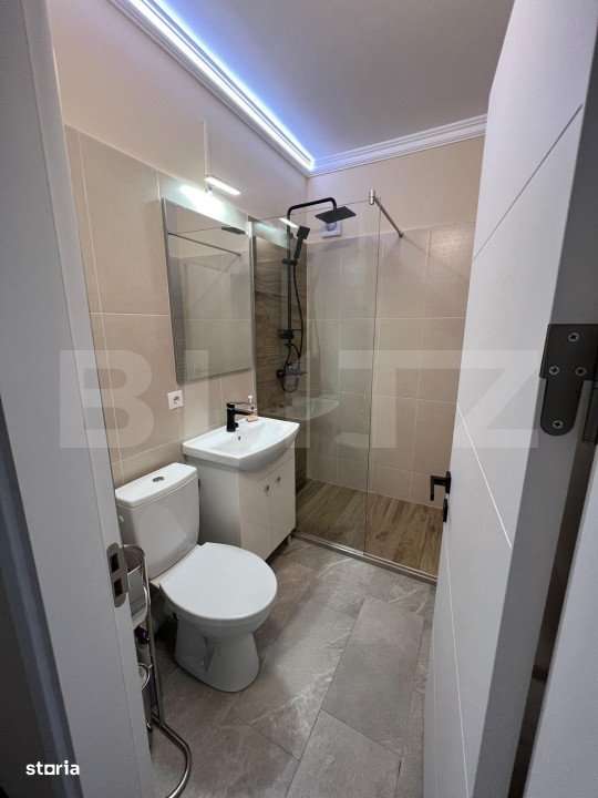 Apartament modern/lux, central, 2 camere, 45 mp - Imagine principală: 5/6