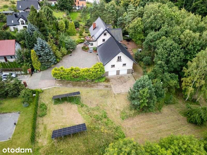 Nieruchomość w otulinie lasu, na działce pow 6844m-2