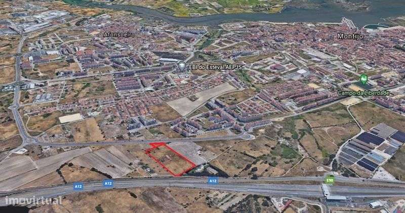 Terreno com 23.697 m2 entre a circular externa e A12 - Montijo - Grande imagem: 4/6