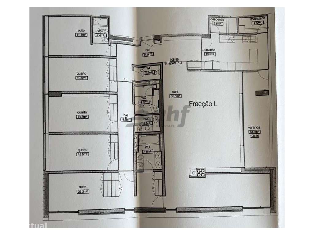 Apartamento T5 localizado no condomínio Jardim das Camélias - Gaia/...-51