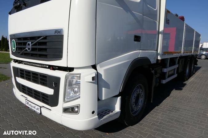 Volvo FH 420 / 6 X 2 / BOX- 6,5 M + MACARA FASSI F 215 AS / AXIE DE DIRECȚIE / EURO 5 / EEV / AN 2010 - 18