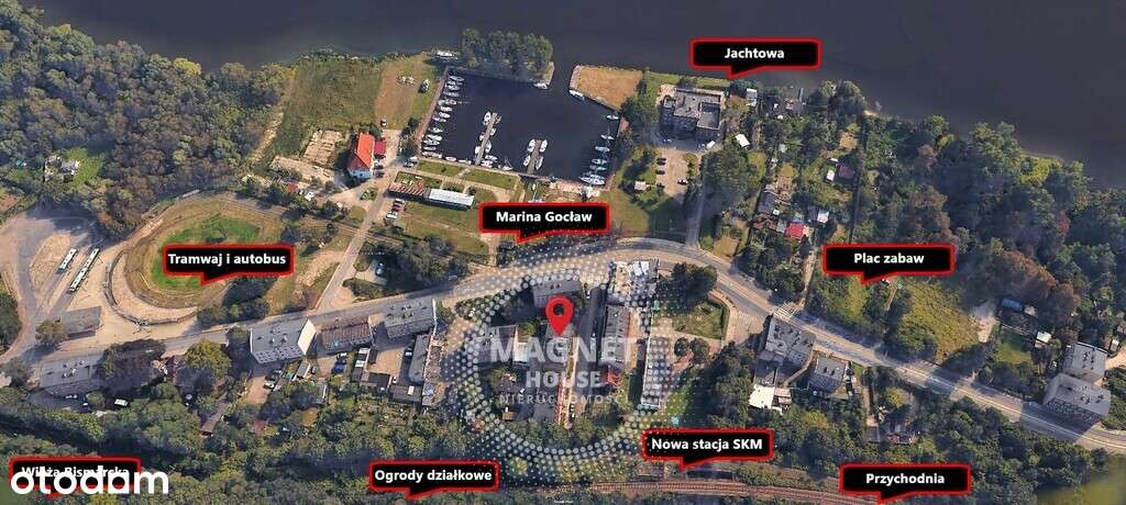 2 pokoje po generalnym remoncie przy Marinie i SKM-18