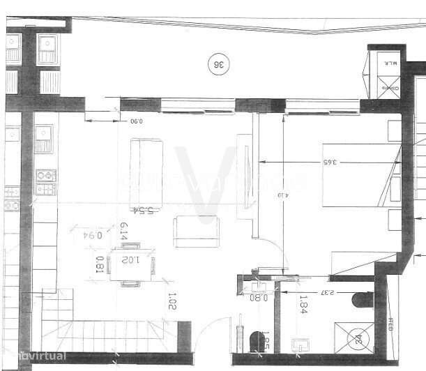 T1+2 no Último Piso com Terraço em Parceiros, Leiria-20