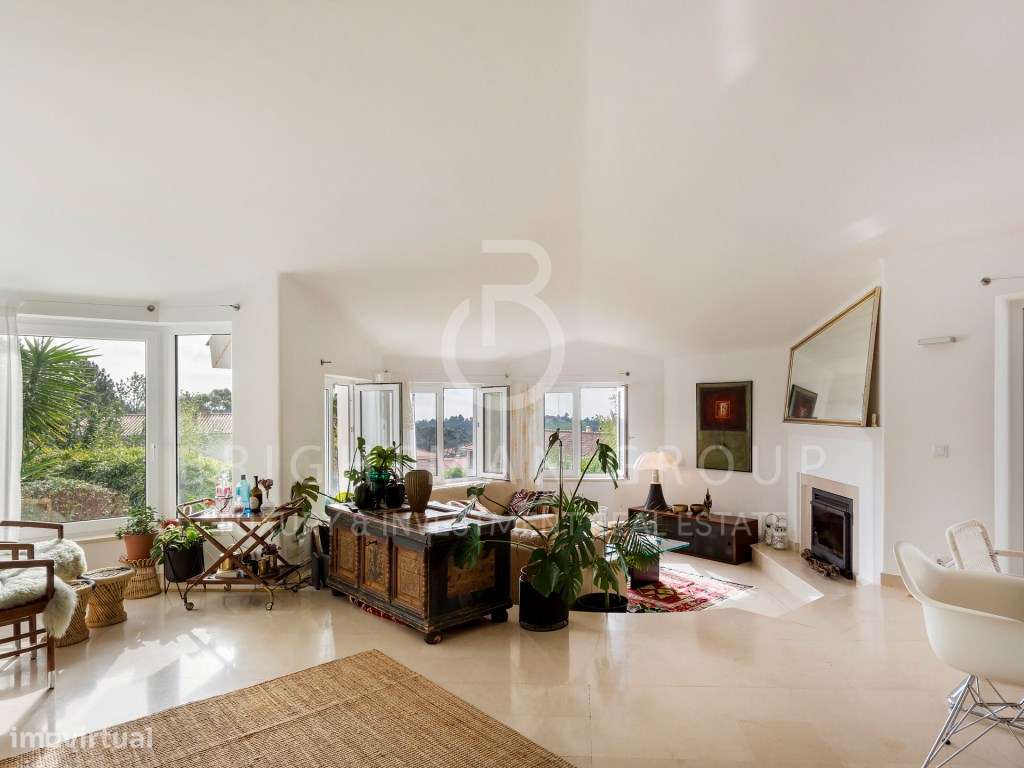 Moradia T5, vista mar, piscina, na Malveira da Serra, Cascais - Grande imagem: 4/25