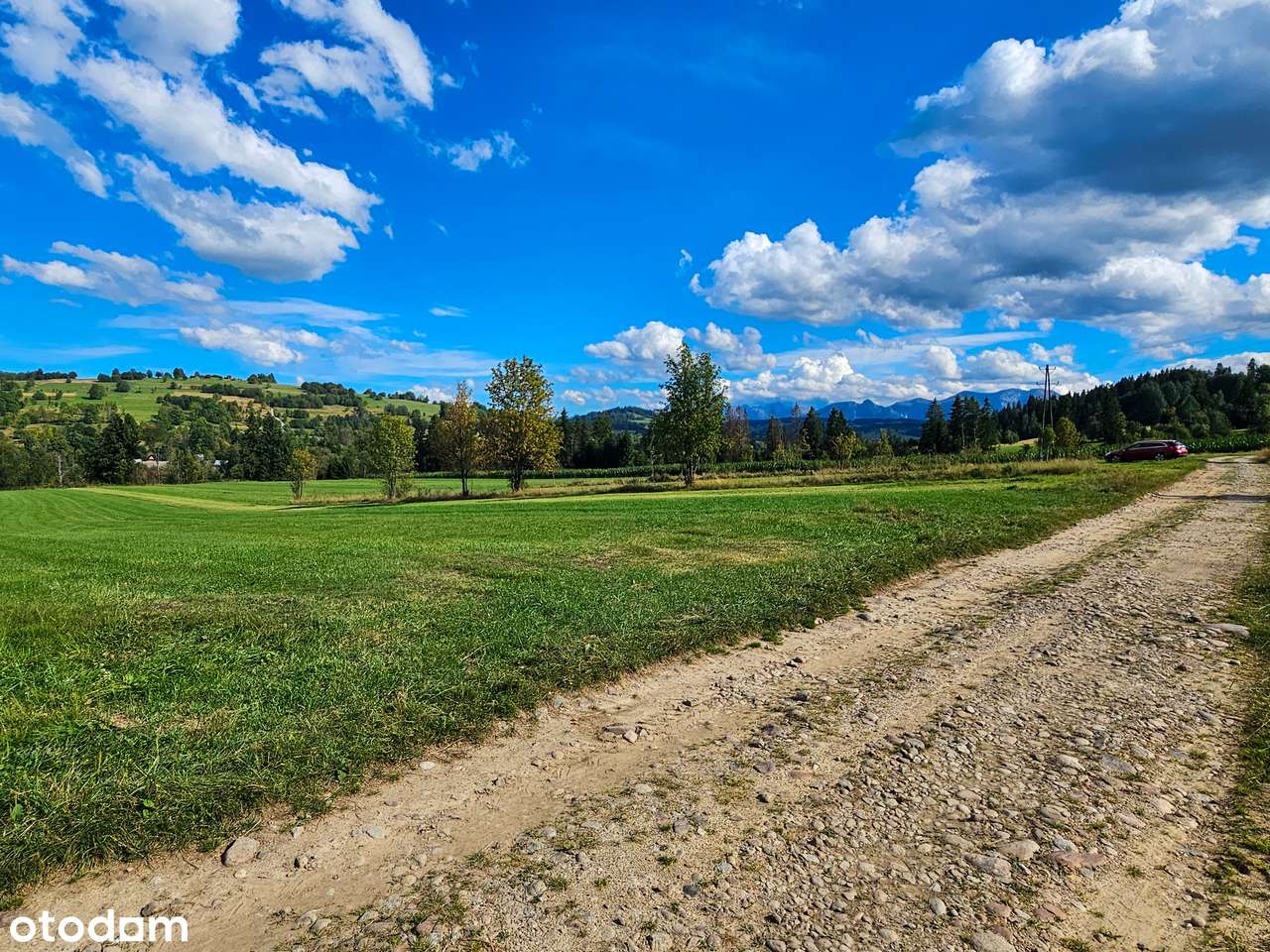 Budowlana działka z widokiem na Tatry, idealne wymiary pod dom.-4