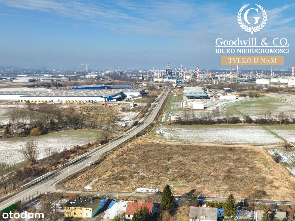 Działka pod budowę hal i magazynów! - Pełny obrazek: 4/9