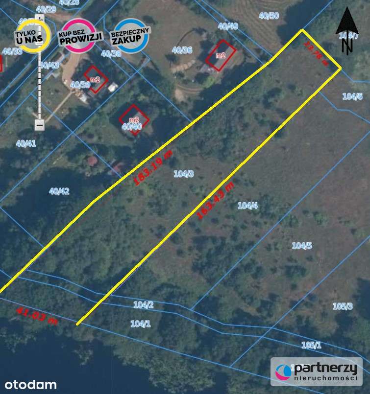 Działka nad jeziora Salinko z dostępem do jeziora - Pełny obrazek: 5/10