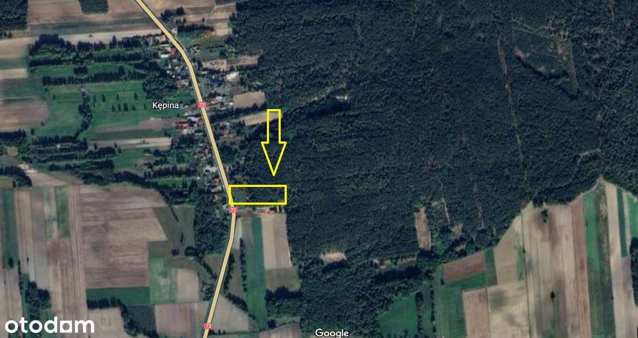 Na sprzedaż działka budowlana Kępina - 5 km od Konina-1