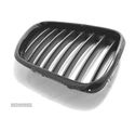 GRELHAS FRONTAIS PARA BMW X5 E53 99-03 PRETO BRILHANTE - 5