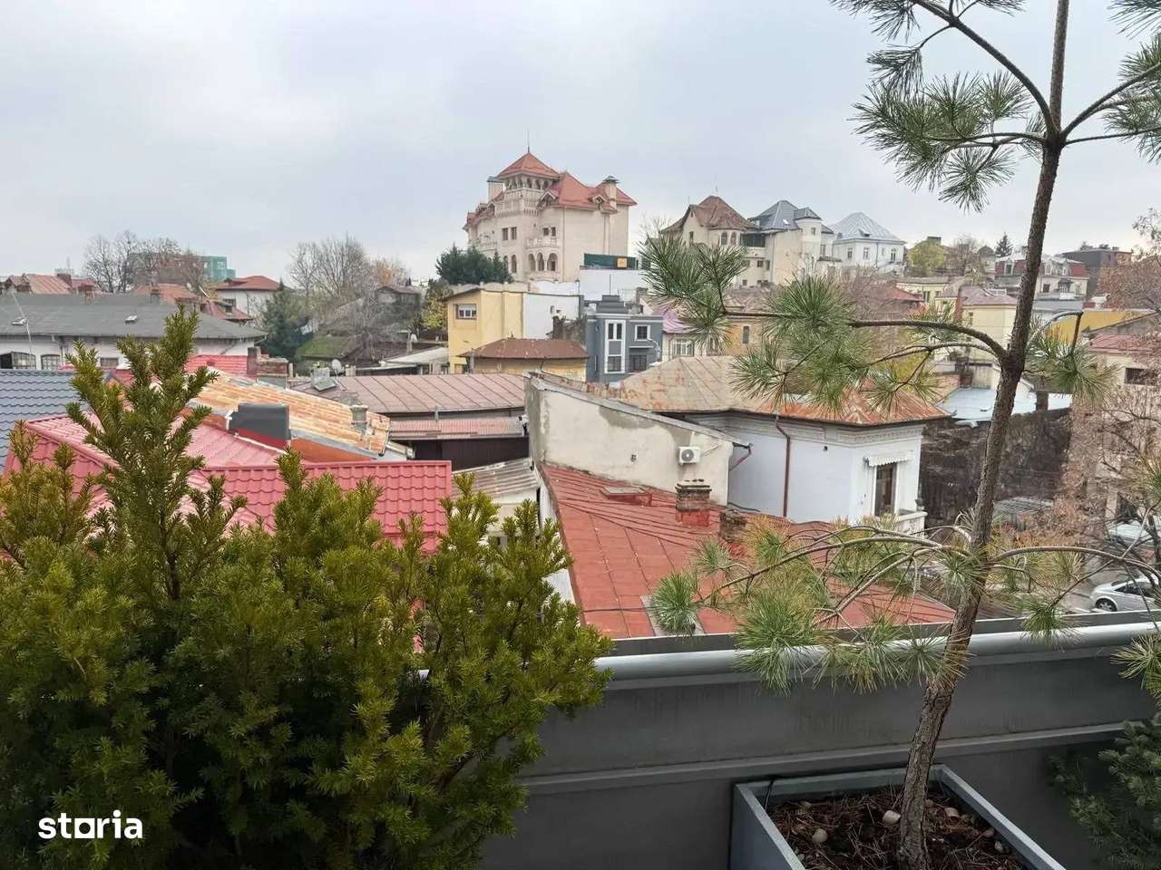 Doua camere mobilat/utilat stil industrial cu terasa zona Parc Carol - Imagine principală: 2/19