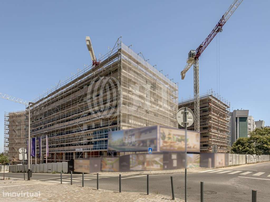 Apartamento T1 no condominio ZEN, em Telheiras, Lisboa - Grande imagem: 2/21