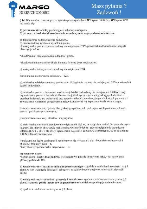 Działka przemysłowa - Chwaszczyno Rewerenda - Pełny obrazek: 5/18