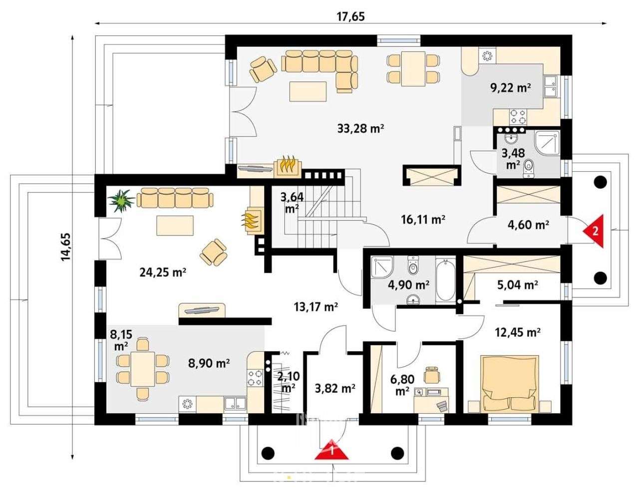 Piękna działka! Prestiżowe osiedle! + Lokal użytk. - Pełny obrazek: 5/20