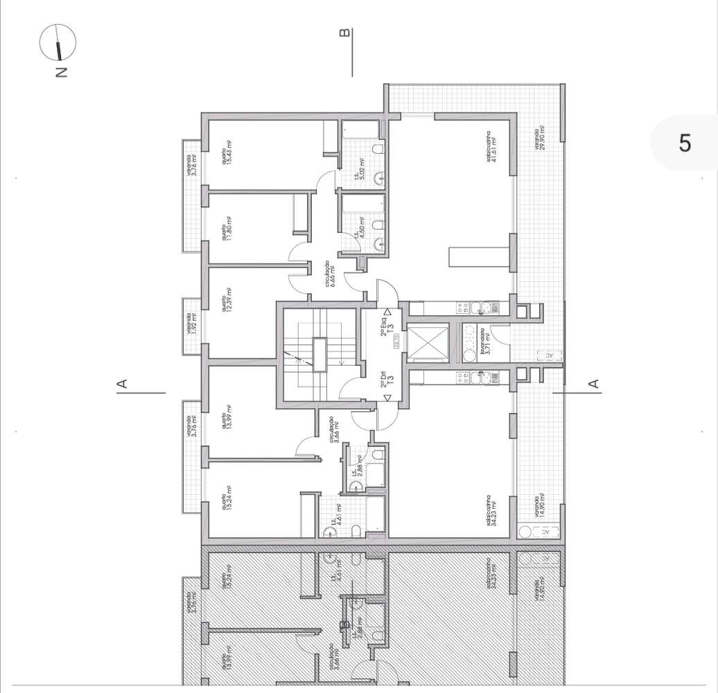 T3 novos em construção no Montijo com garagem e arrecadação. - Grande imagem: 2/10