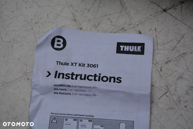Thule kit 3061 Hyundai I30  -   Kit montażowy - 2