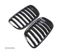 GRELHAS DESPORTIVAS LOOK M PERFROMANCE PARA BMW X5 E70 X6 E71 07-14 PRETO BRILHANTE - 3