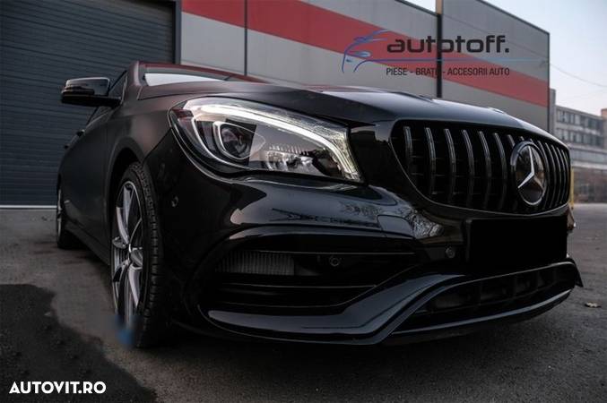 Grila Mercedes CLA W117 C117 X117 Facelift (2016+) GT Panamericana - 9