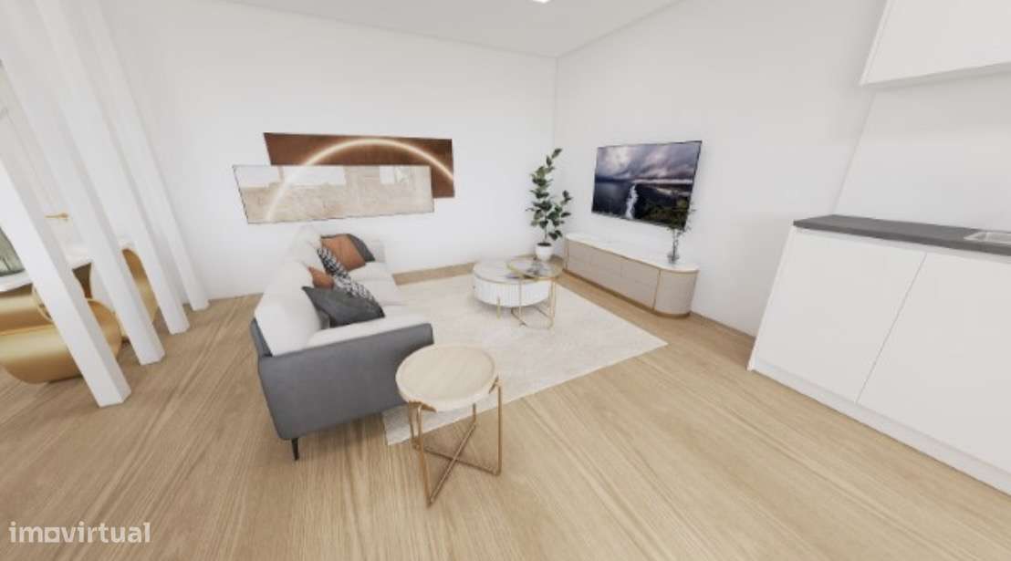 Apartamento T2 novo terraço vista mar e serra Sesimbra-7