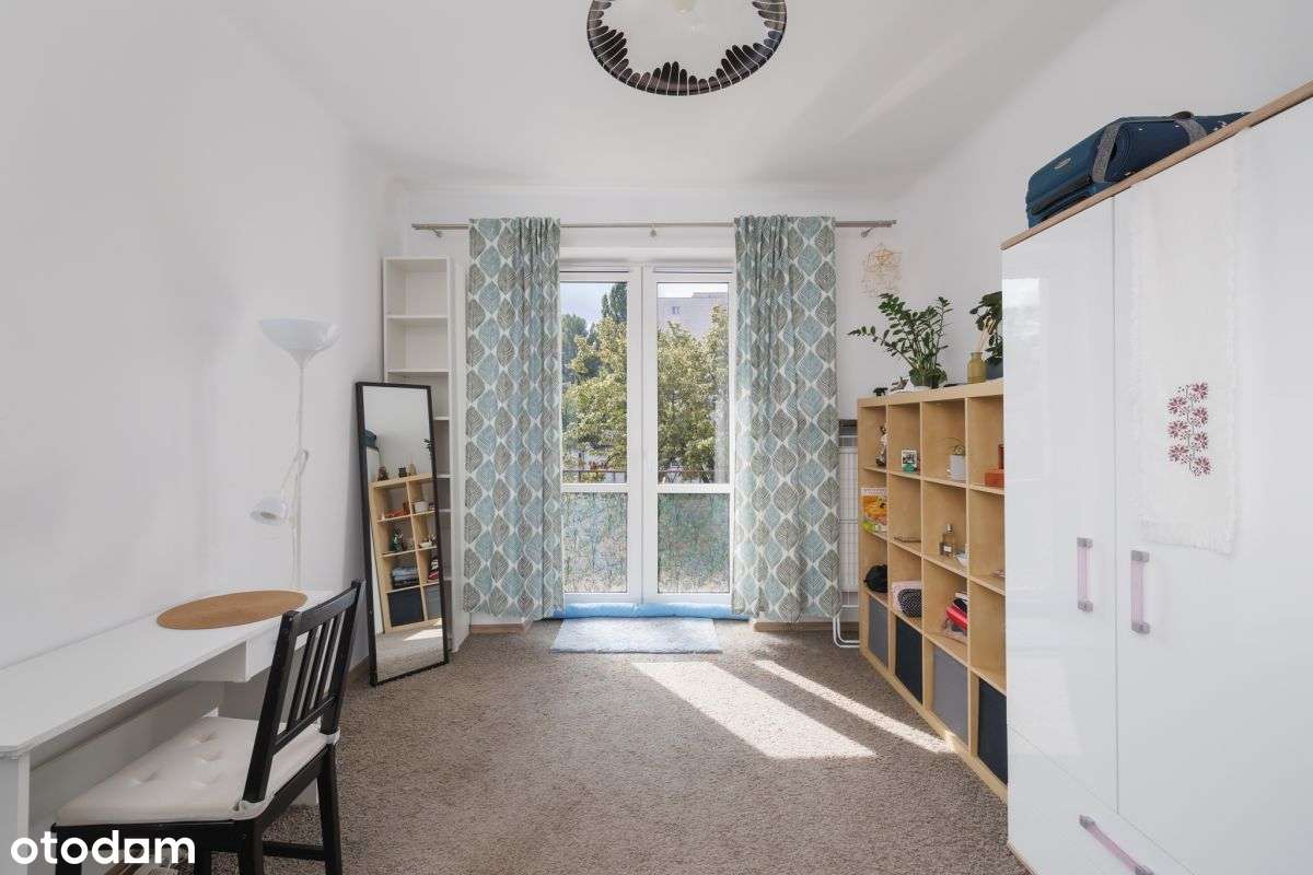 Klimatyczne 2|3 pokoje w kamienicy Mokotów balkon-0