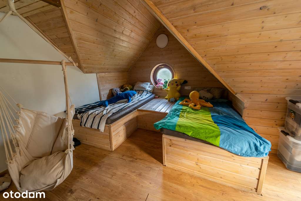 Całoroczny drewniany dom z ogrodem jacuzzi i sauną-13