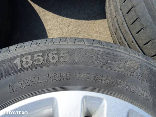 Vand Jante aliaj cu Cauciucuri Opel Corsa D 185/65 R15 6Jx15H2ET39 din 2012 - 6