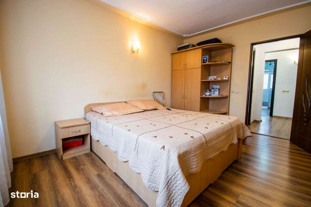 Stefanestii de Jos, 3 camere 70 mp,2 bai,centrala proprie,etaj 1/2,Com-4